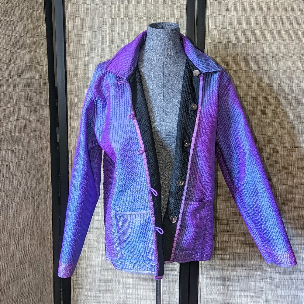 REVERSIBLE Iridescent Black/Purple - Picture 6 of 9
